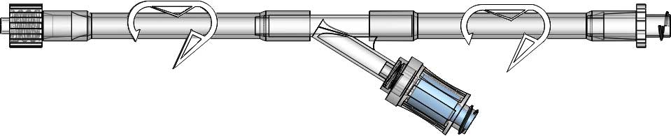 Uresil - AFALL - Aspiration Flush Adapter For Tru-close Drainage System Luer  Lock